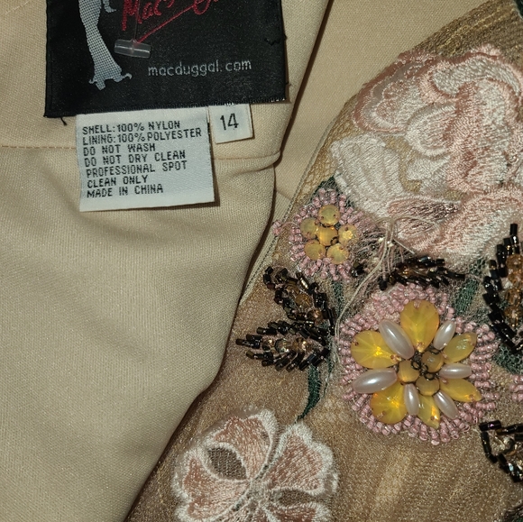 Mac Duggal Dress. - Picture 4 of 5